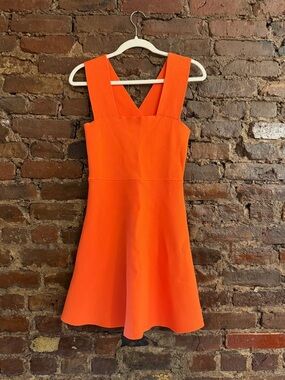 A.L.C Ali Sleeveless Stretch Knit Mini Dress in Guava